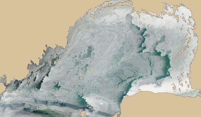 Formation of choke zone in January 2010